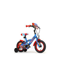 Bici 12", T-Rex, con Rotelline Stabilizzatrici, Telaio in Acciaio, Ruote a Raggi, Monovelocità