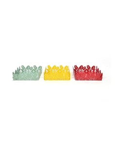 PORTATOVAGLIOLI 43739 METALLO 17X17CM ASSORTITO