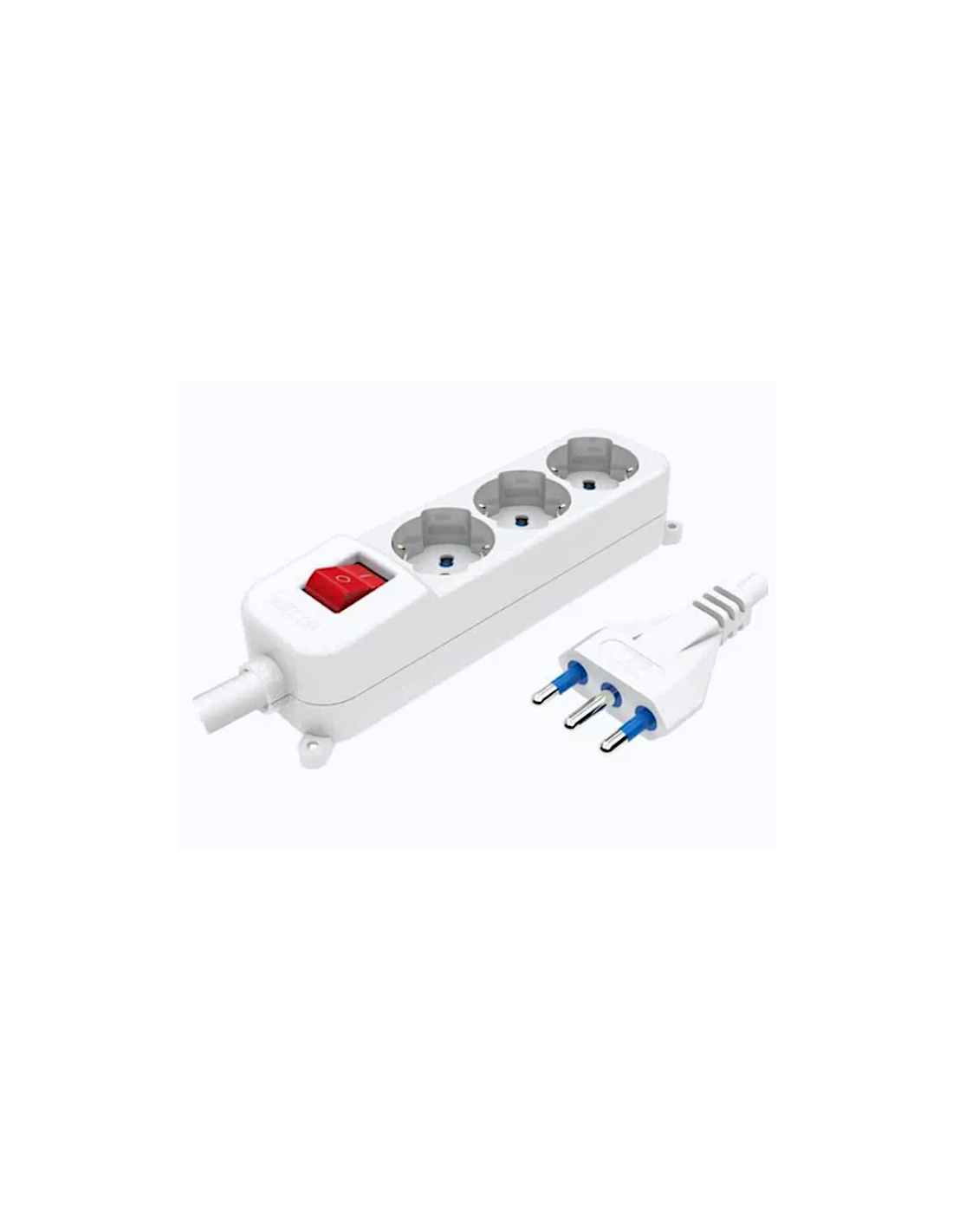 MULTIPRESA 3P SCHUKO BIPASSO 16A