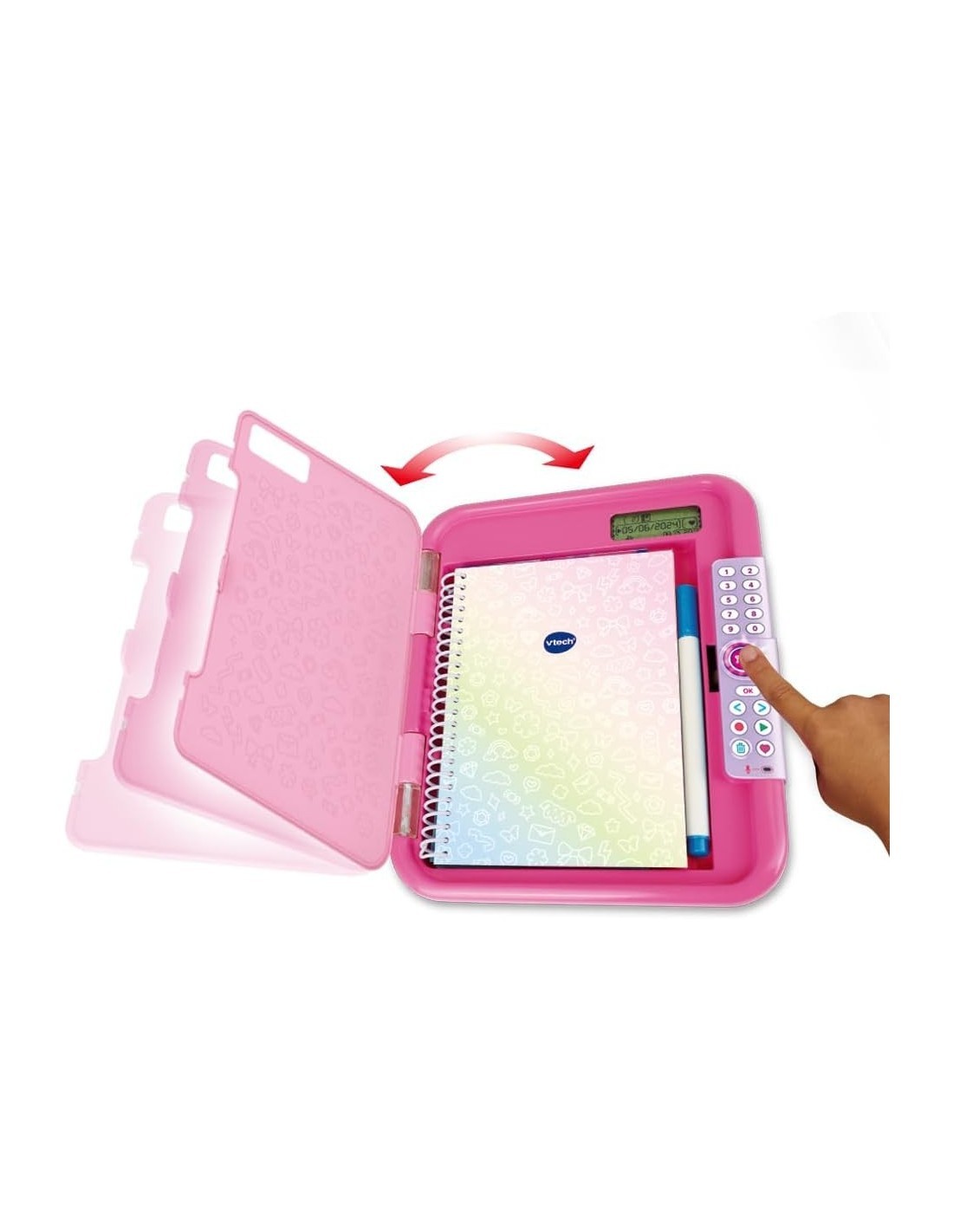 VTech KidiSecrets 365 – Il Mio Diario Segreto Vocale per Bambine 5-12 Anni