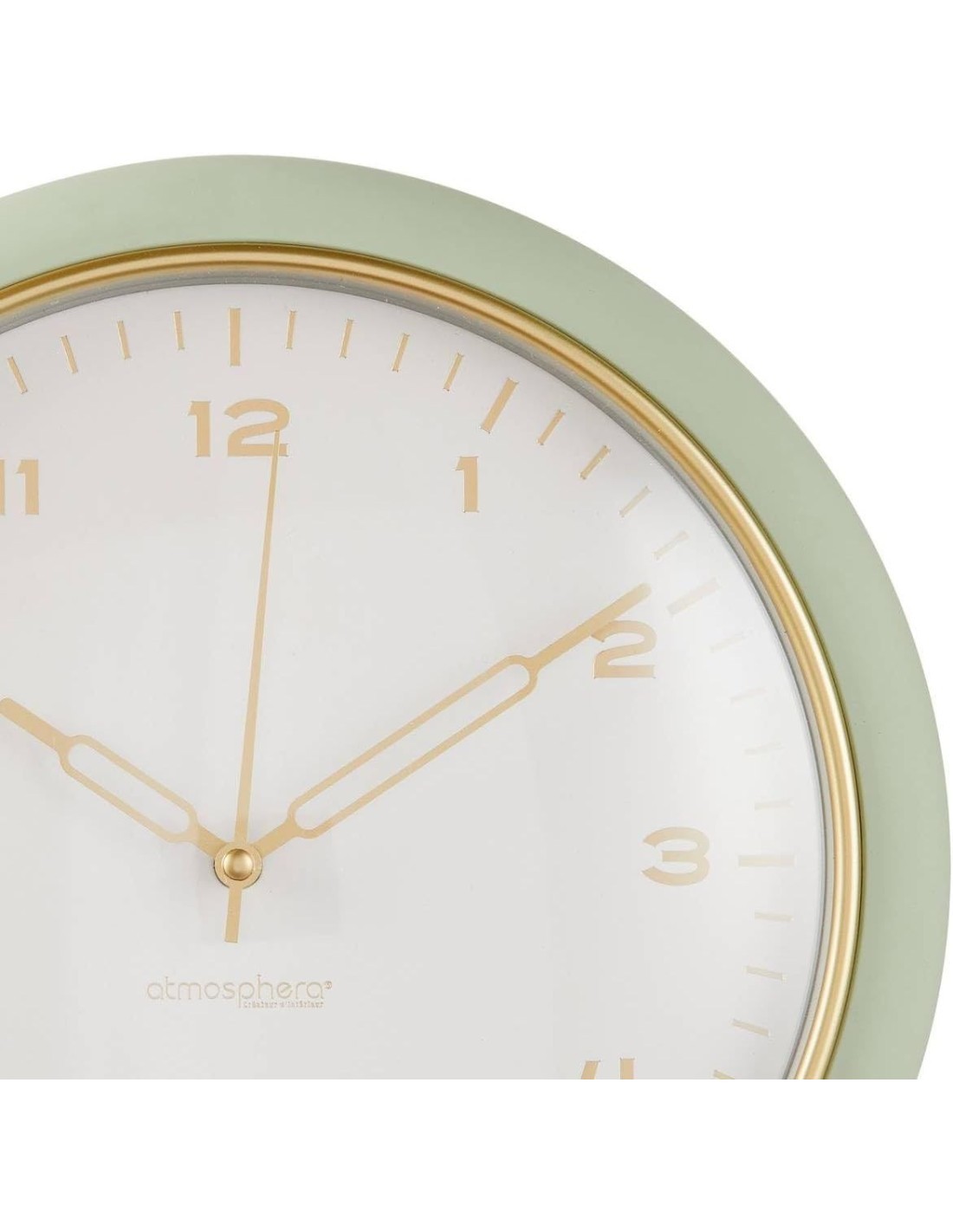 Atmosphera – Orologio da parete Clarisse in plastica, D. 28 cm, colori assortiti