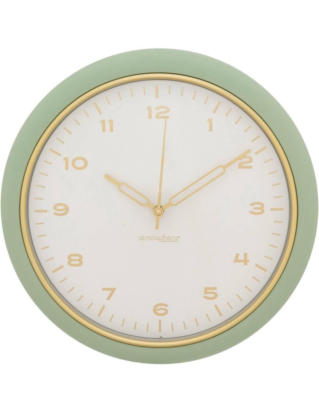 Atmosphera – Orologio da parete Clarisse in plastica, D. 28 cm, colori assortiti