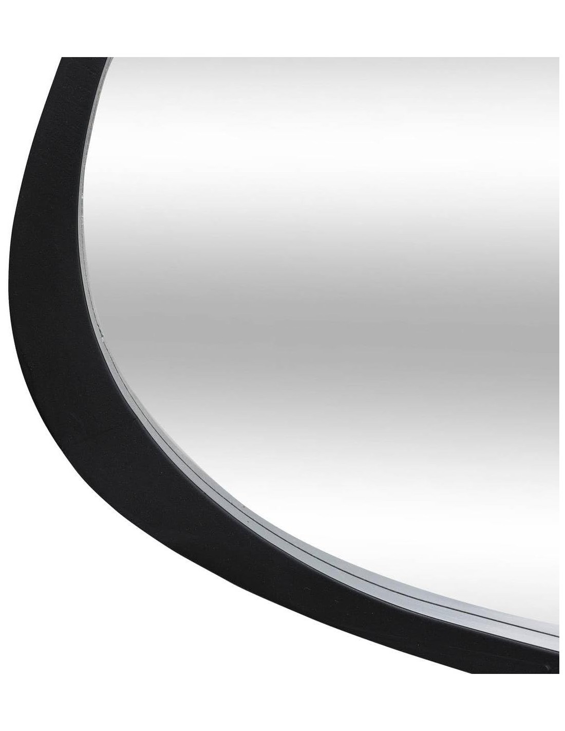 Atmosphera – Specchio Wayne nero 63x57 cm