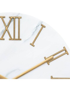 Atmosphera – Orologio da parete Alisha in metallo effetto marmo, D. 56 cm