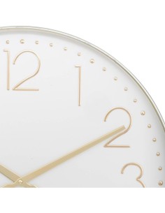 Atmosphera – Orologio da parete Laure in plastica oro, D. 51 cm