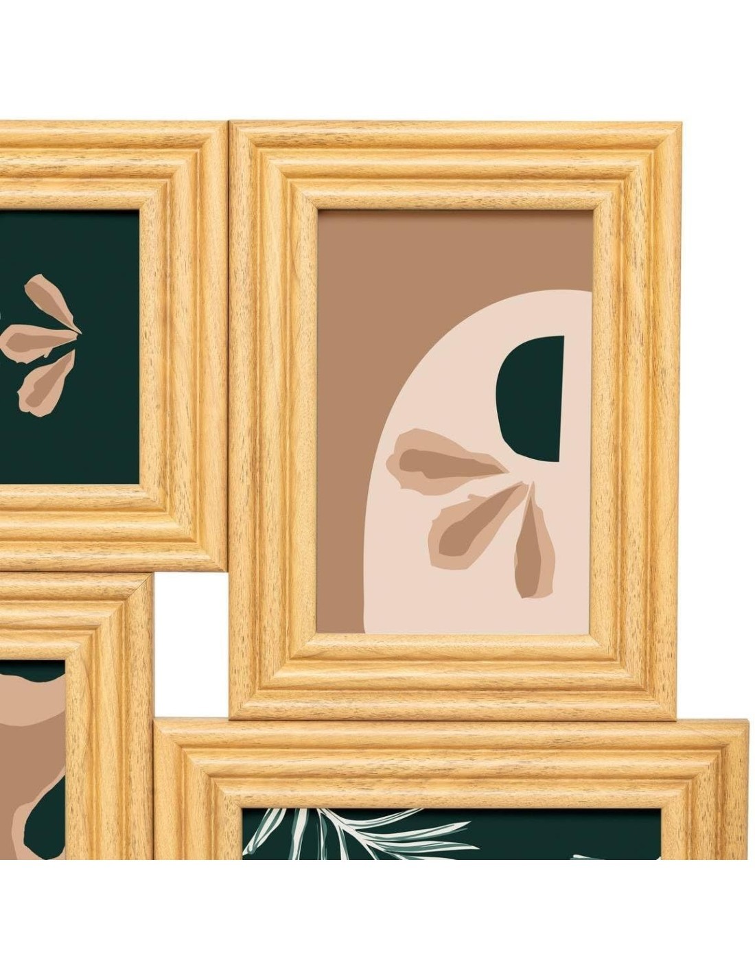 Atmosphera – Bacheca "Sandra" 6 foto in legno con vetro