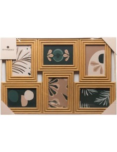 Atmosphera – Bacheca "Sandra" 6 foto in legno con vetro