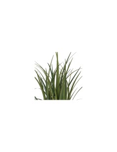 Mazzo lino Zya, alto 122 cm, verde, vaso fibre naturali, dimensioni 96x96x122 cm