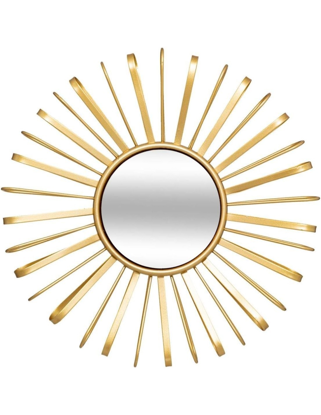 Atmosphera – Set di 3 specchi Warren oro Ø24,5 cm