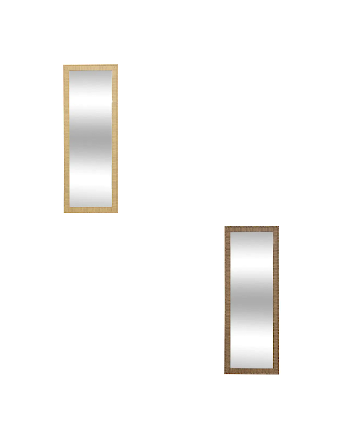 Atmosphera – Specchio Thea 195x72 cm con cornice in legno, colori assortiti