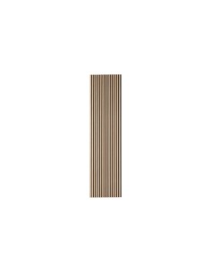 Pannello decorativo da parete Colva, legno chiaro rovere, 240x60 cm, moderno, design verticale, marca Atmosphera