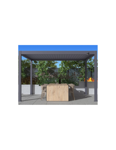 PERGOLA BIOCLIMATICA ATENA120 4X4MT H2,5MT ANTRACITE
