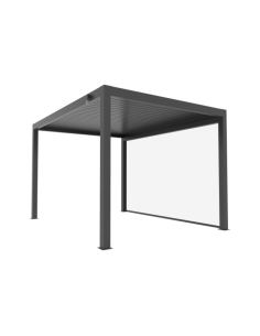 TENDA PVC A CADUTA LATO 4MT ANTRACITE