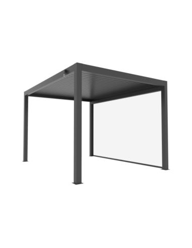 TENDA PVC A CADUTA LATO 4MT ANTRACITE