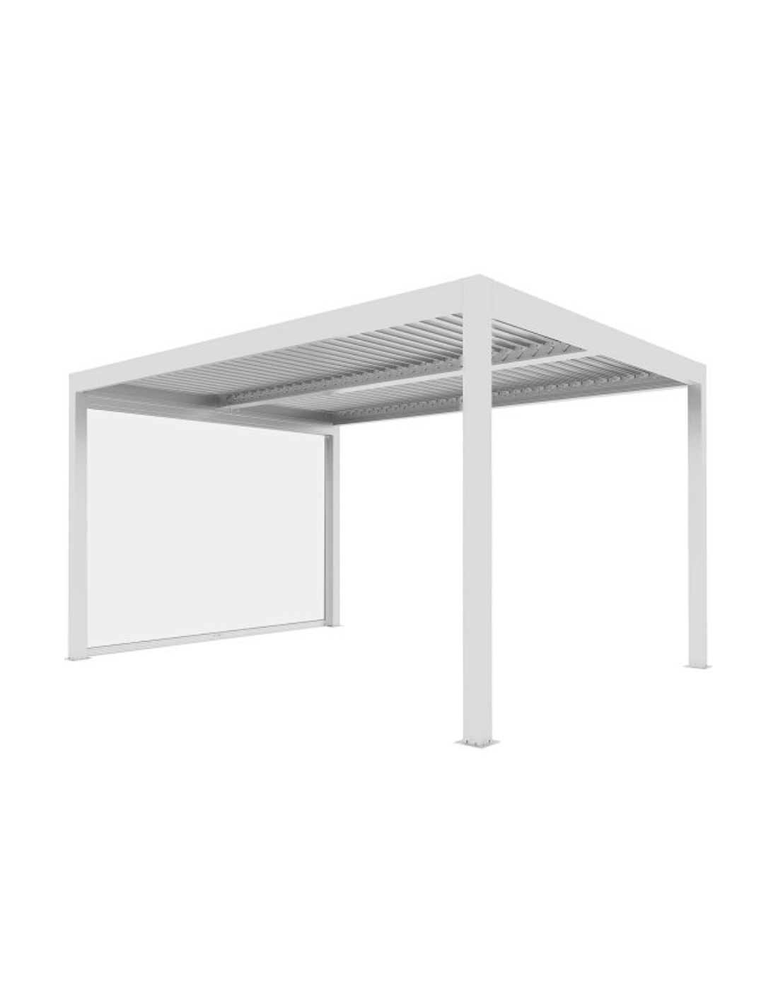 TENDA PVC A CADUTA LATO 4MT BIANCO