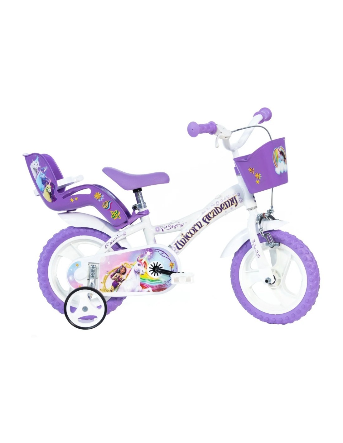 Bicicletta Bambino Dino Bikes Unicorn Academy 12"