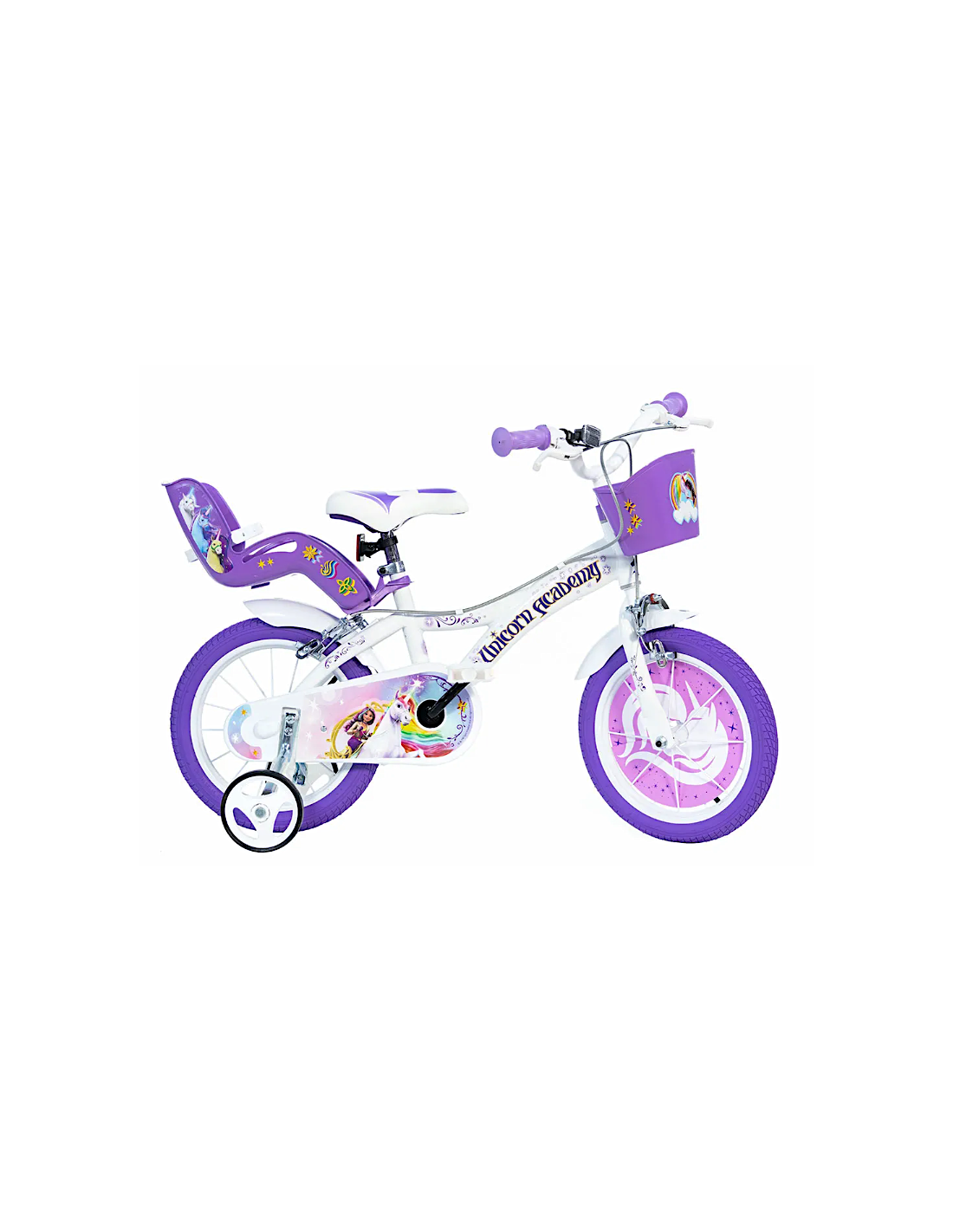 Bicicletta Bambino Dino Bikes Unicorn Academy 14"