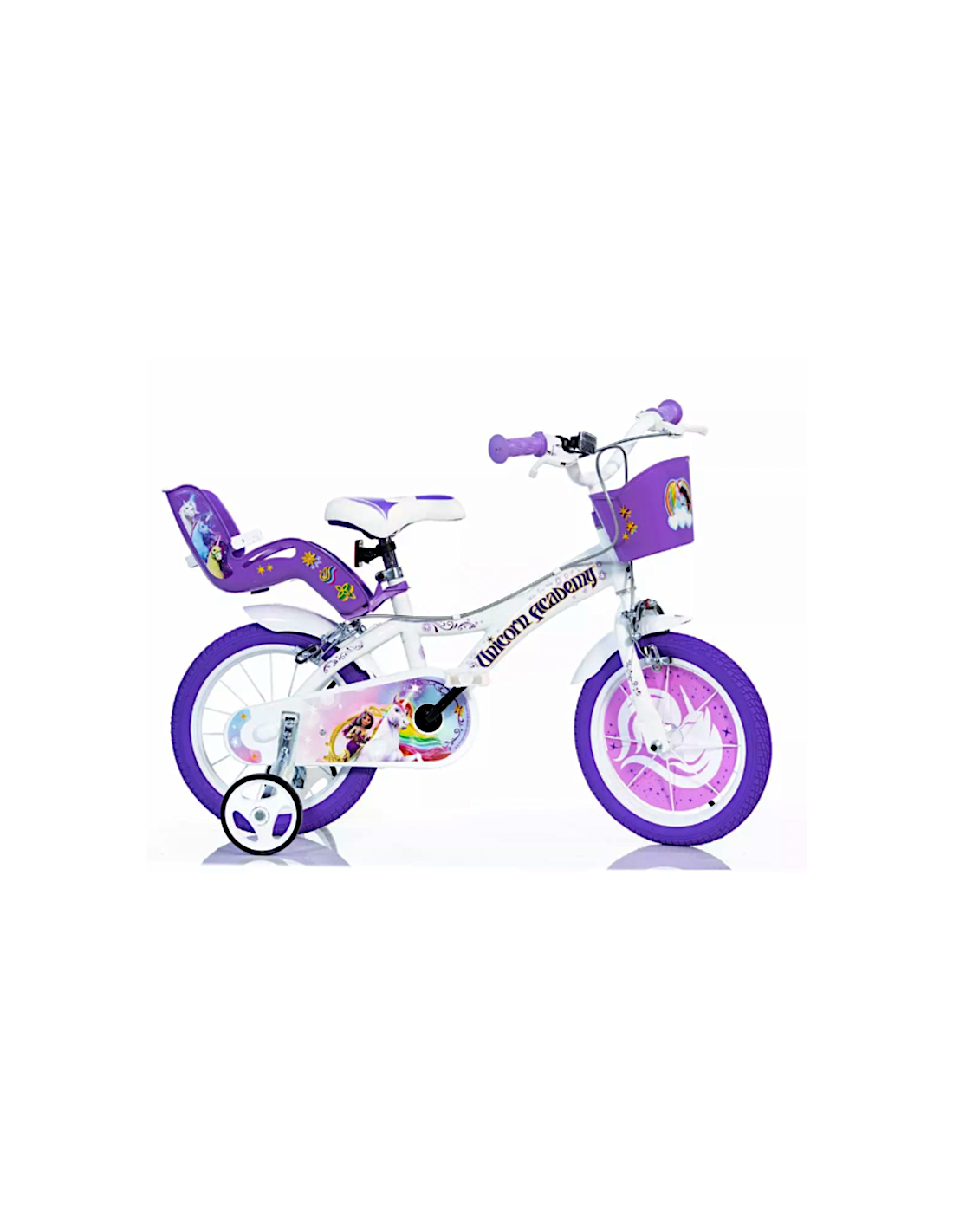 Bicicletta Bambino Dino Bikes Unicorn Academy 16"