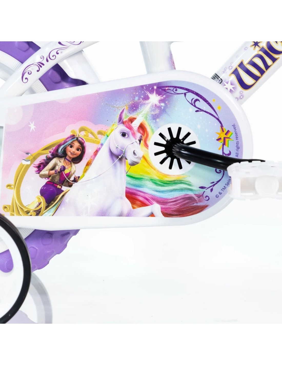 Bicicletta Bambino Dino Bikes Unicorn Academy 16"