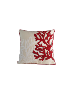 CUSCINO 141370 CORALLO ROSSO 40X40CM COTONE/POLIESTERE