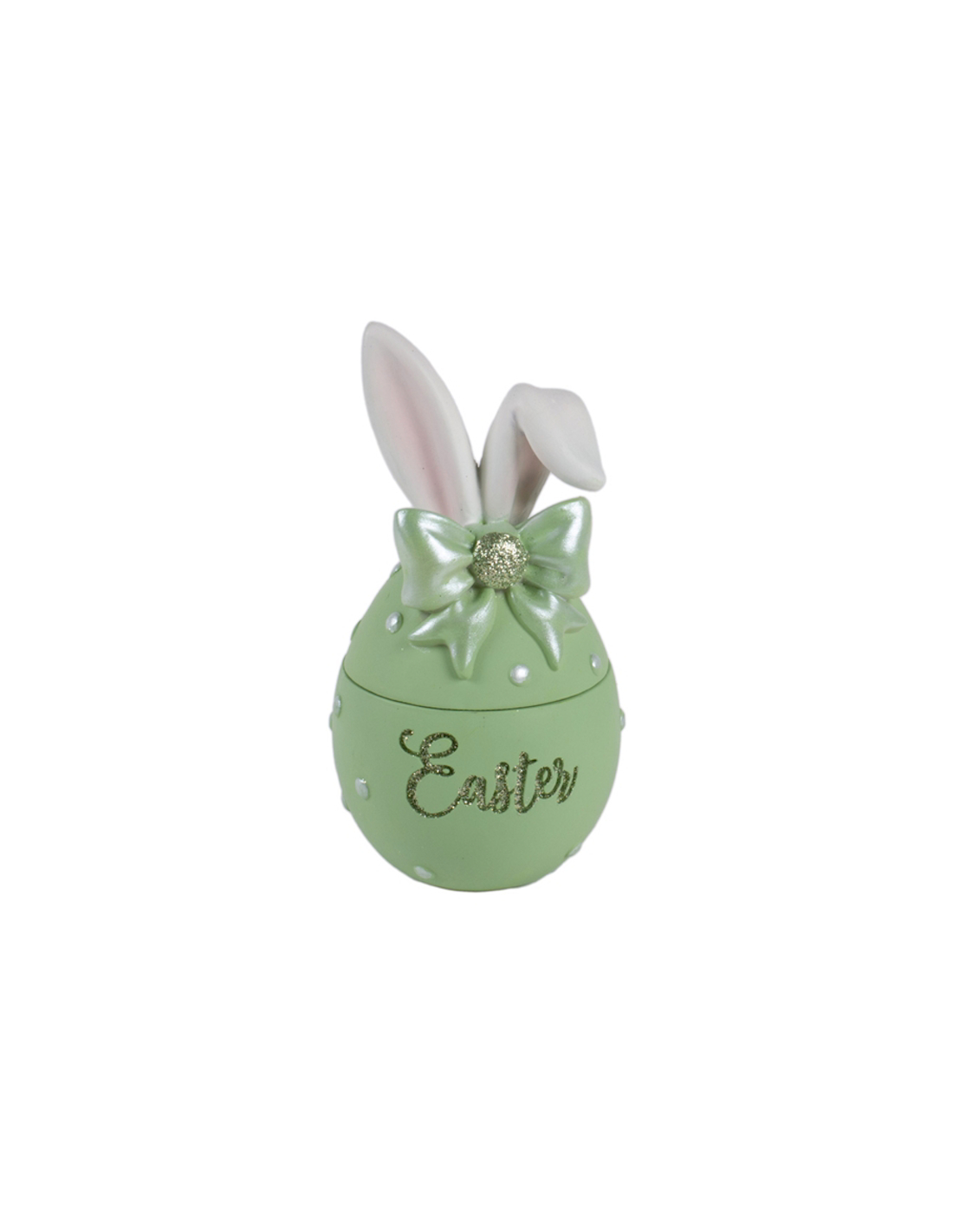 UOVO CONTENITORE 140988 CONIGLIO 8X15CM RESINA