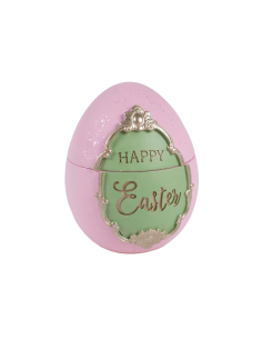 UOVO CONTENITORE 140998 HAPPY EASTER RESINA 13X16CM