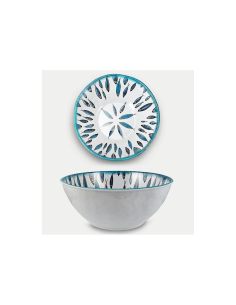 CIOTOLA MELAMINA 28CM H10CM DECORO FISH