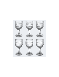 SET 6 CALICI 58413 BLOSSOM 34CL TRASPARENTE