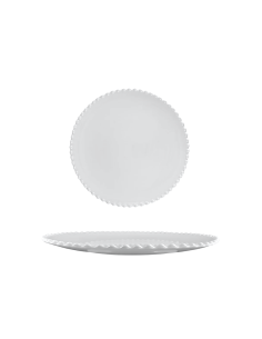 PIATTO TONDO MELAMINA 34CM PERLA