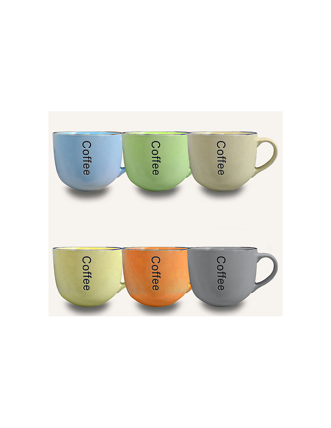 TAZZA JUMBO 70273 475ML COLORI ASSORTITI