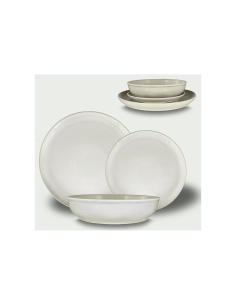 PIATTO FRUTTA 21CM FONT BEIGE