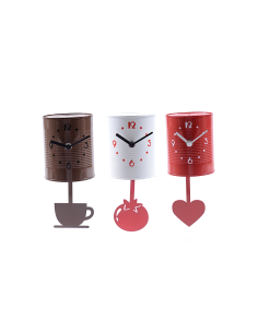 OROLOGIO 43586 PARETE CON PENDOLO 10X24CM ASSORTITO