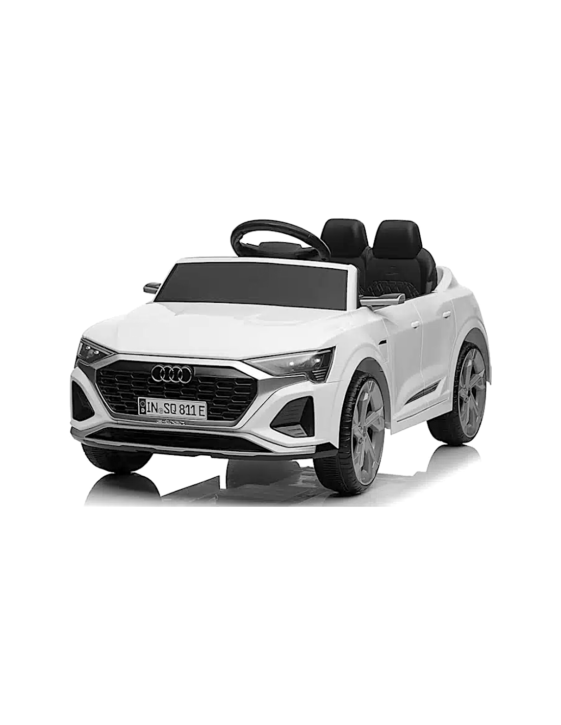 AUTO ELETTRICA CON TELECOMANDO GIOCO BAMBINI AUDI SQ8 12V BIANCA
