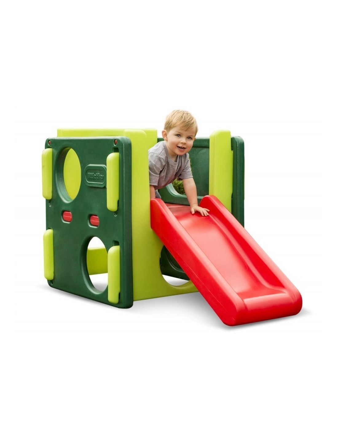 PICCOLA PALESTRA CON SCIVOLO LITTLE TIKES PALESTRA DI ATTIVITÀ JUNIOR, GIOCATTOLO DA GIARDINO, PER INTERNO ED ESTERNO