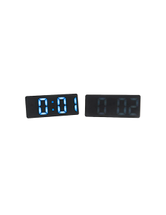 OROLOGIO SVEGLIA 30173 MULTIFUNZIONE LUCI LED 15X6CM ASSORTITO