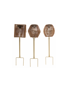LANTERNA SOLARE 31644 DA ESTERNO METALLO/PLASTICA H50CM ASSORTITO