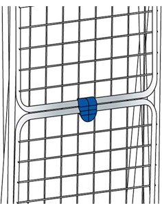 Gimi Tempo Stendibiancheria da Pavimento in Alluminio 20 m