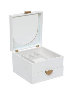 Scatola portagioie Wild Atmosphera Legno Bianco 20x20 cm