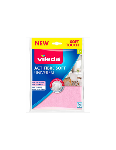 171813 CONF 2 PANNI ACTIFIBRE SOFT MULTIUSO