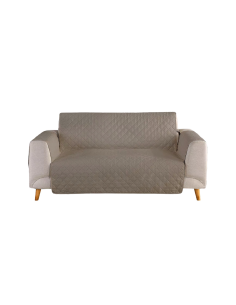 COPRIDIVANO TOPPER BEIGE 3 POSTI 279X179CM POLIESTERE