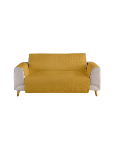 COPRIDIVANO TOPPER OCRA 3 POSTI 279X179CM POLIESTERE