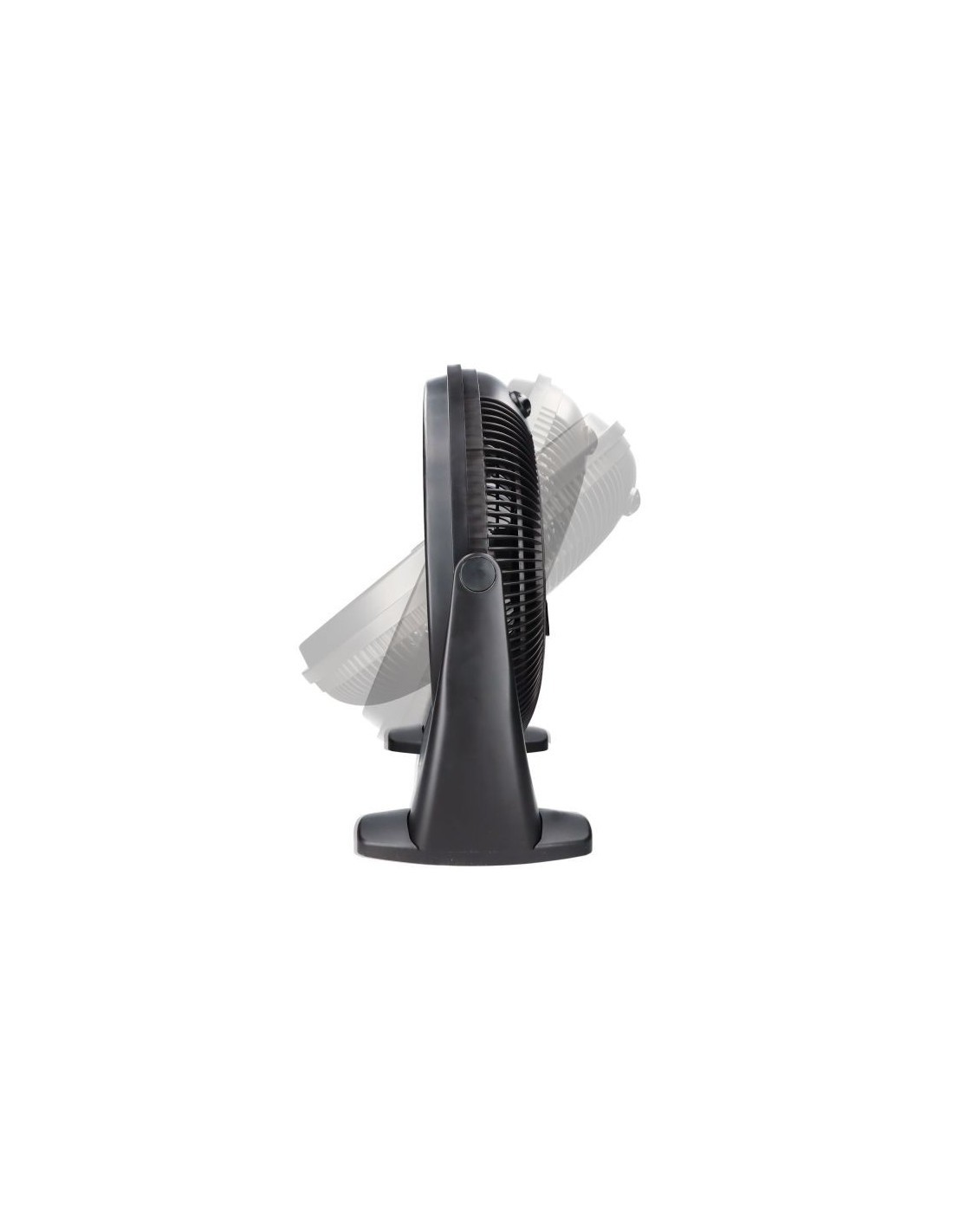 Ventilatore da Terra Coveri, 51 cm, 90W, 5 Pale Alluminio, Nero, Inclinabile, 3 Velocità