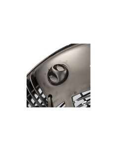 Ventilatore da Terra Coveri, 51 cm, 90W, 5 Pale Alluminio, Nero, Inclinabile, 3 Velocità