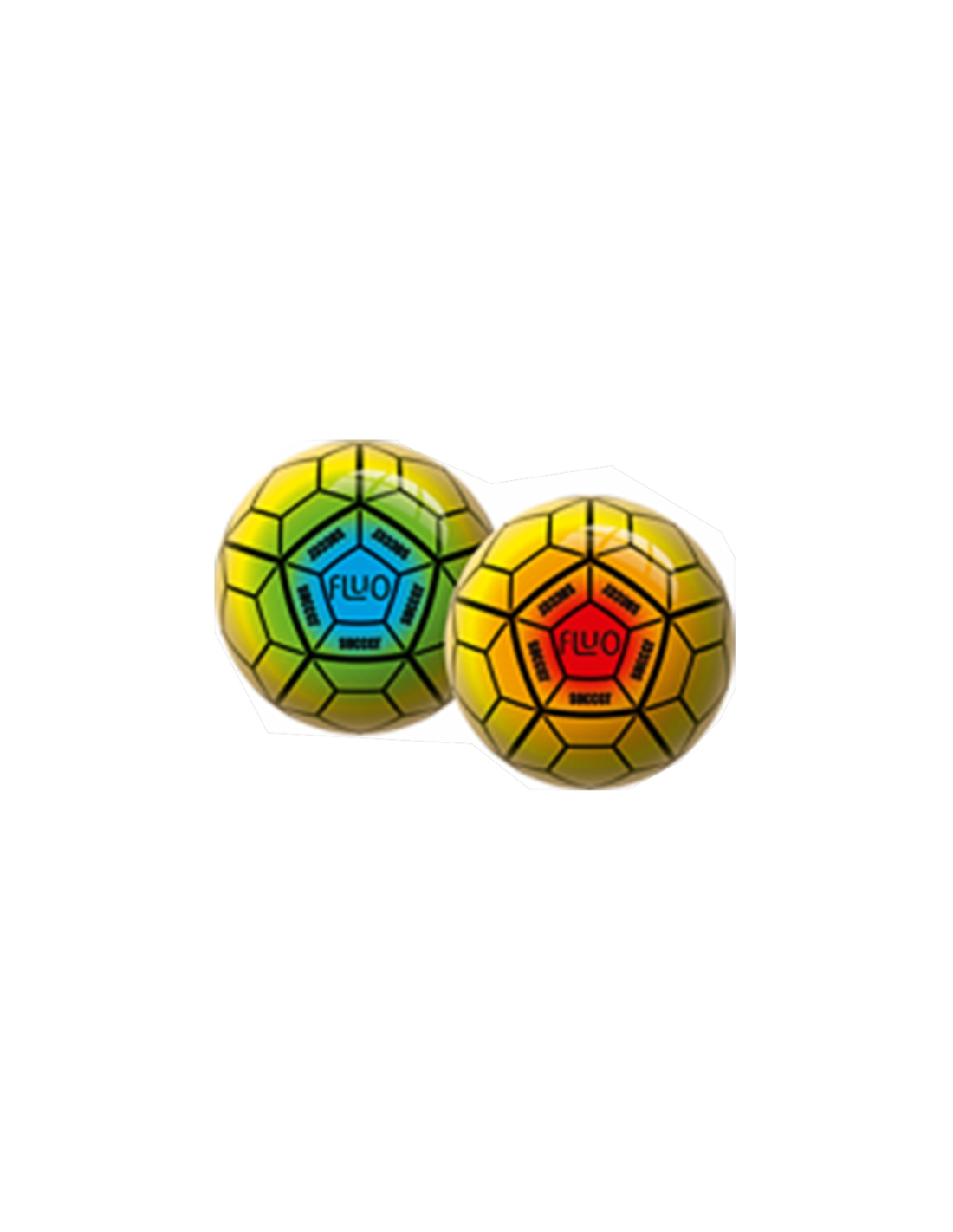 PALLONE 702200401 FLUO CALCIO 240GR SGONFIO