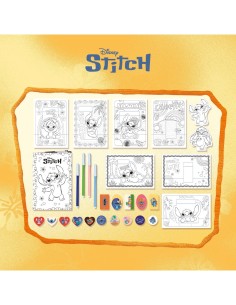 STITCH ZAINETTO CON SET DA COLORARE