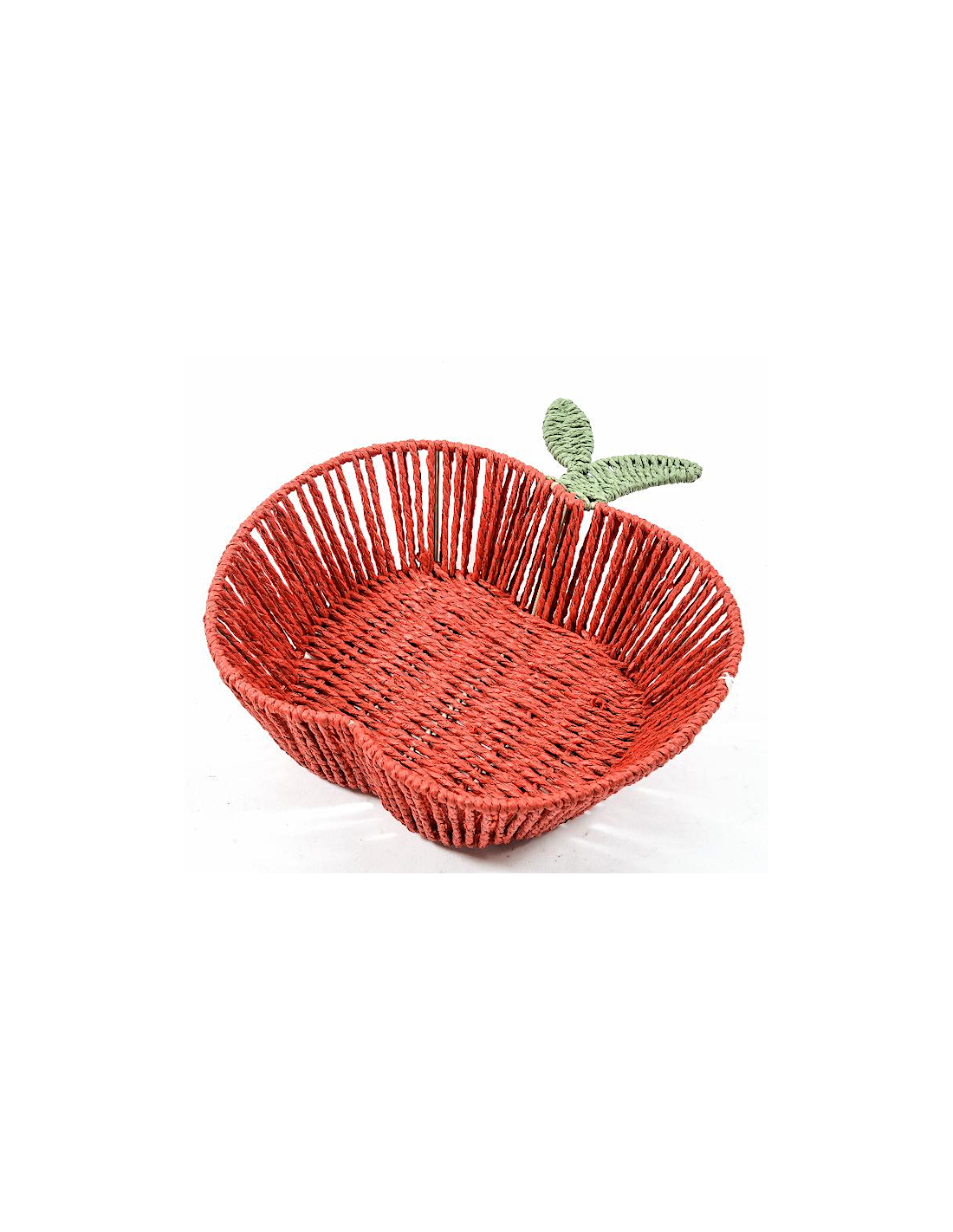 CESTINO 35697 MELA METALLO/CARTA 30X33X9CM