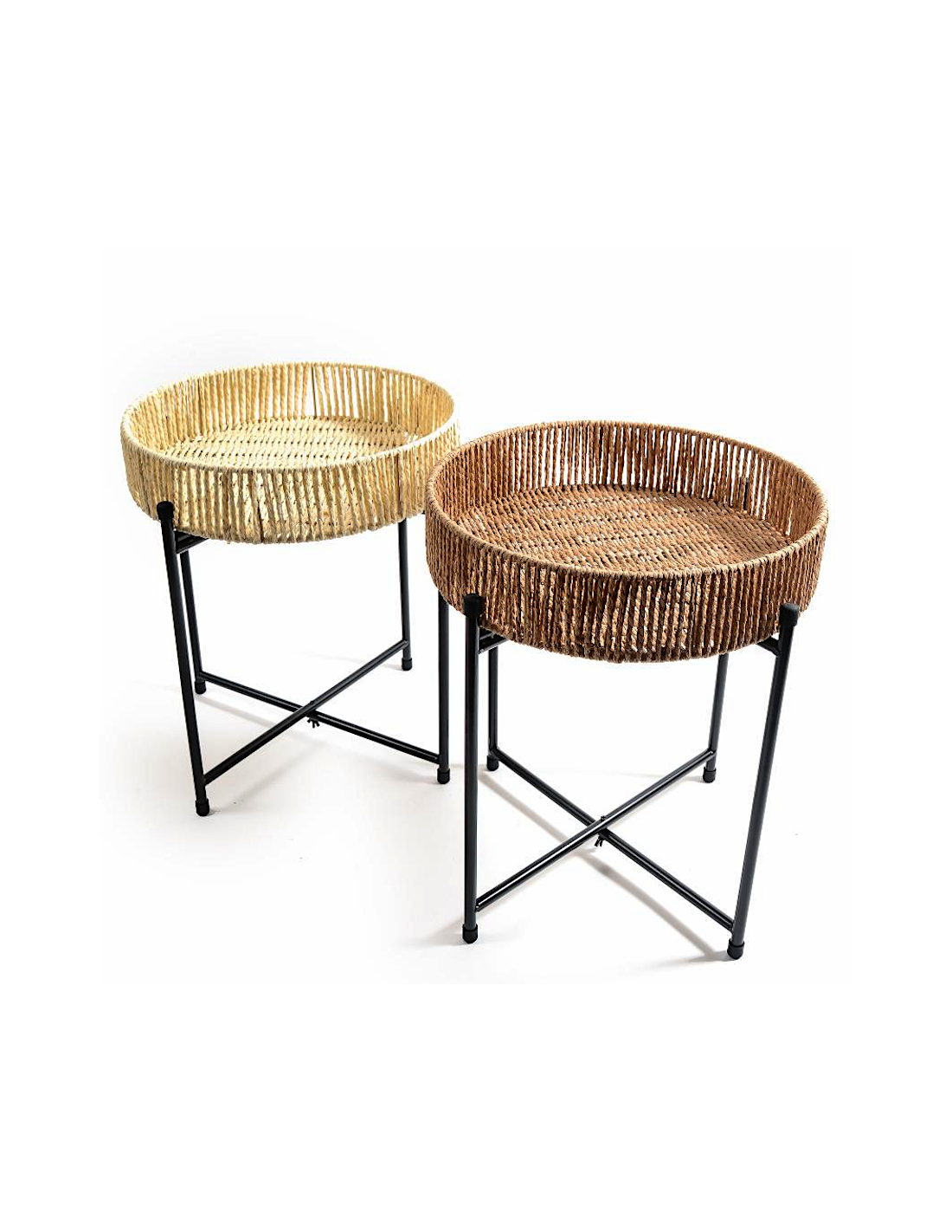 TAVOLINO 31736 METALLO CON CESTO CARTA 39X43CM ASSORTITO