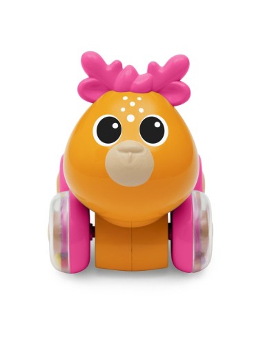 Chicco Sprint & Los Reh – Cervo Interattivo Pull-and-Go con Luci, Suoni e Melodie