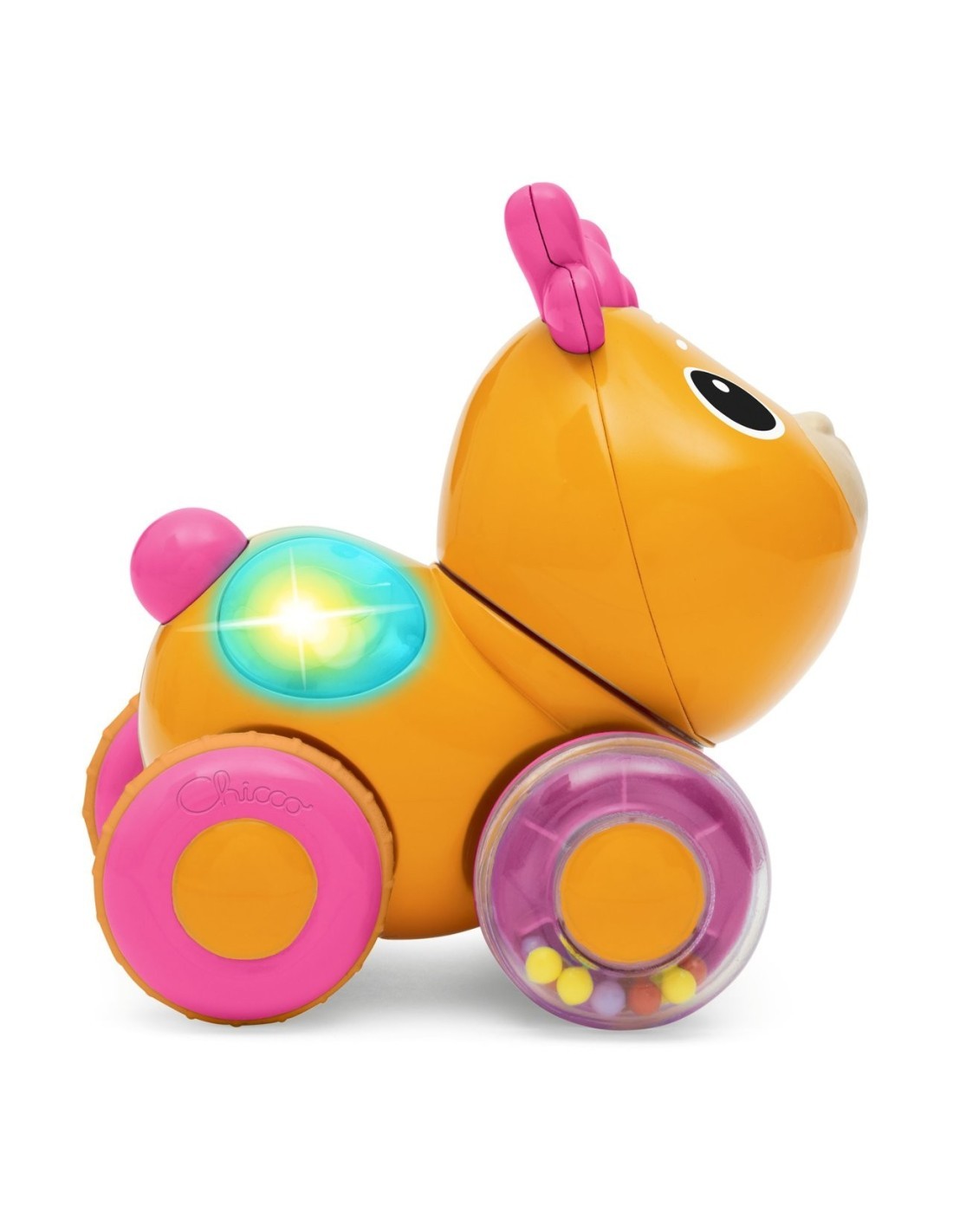 Chicco Sprint & Los Reh – Cervo Interattivo Pull-and-Go con Luci, Suoni e Melodie