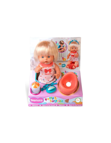 Nenuco Vasino con Sorpresa Famosa – Bambola 25cm con Accessori Educativi